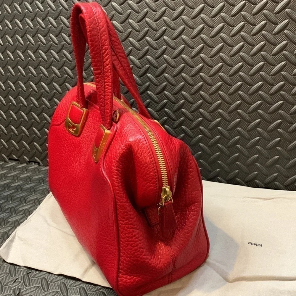 FENDI | Chameleon Leather Satchel